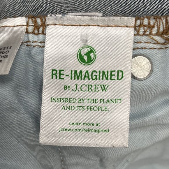 J.Crew 8" Toothpick Women’s Blue Jeans Sz 27 - Picture 4 of 5